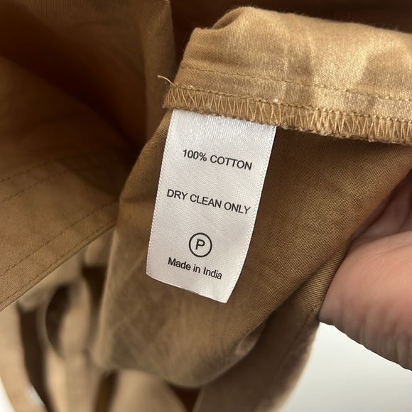 Elegant Tan Trench Coat - Picture 10 of 11